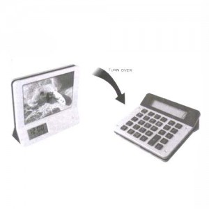 2-in-1 Calculator with Photo Frame
